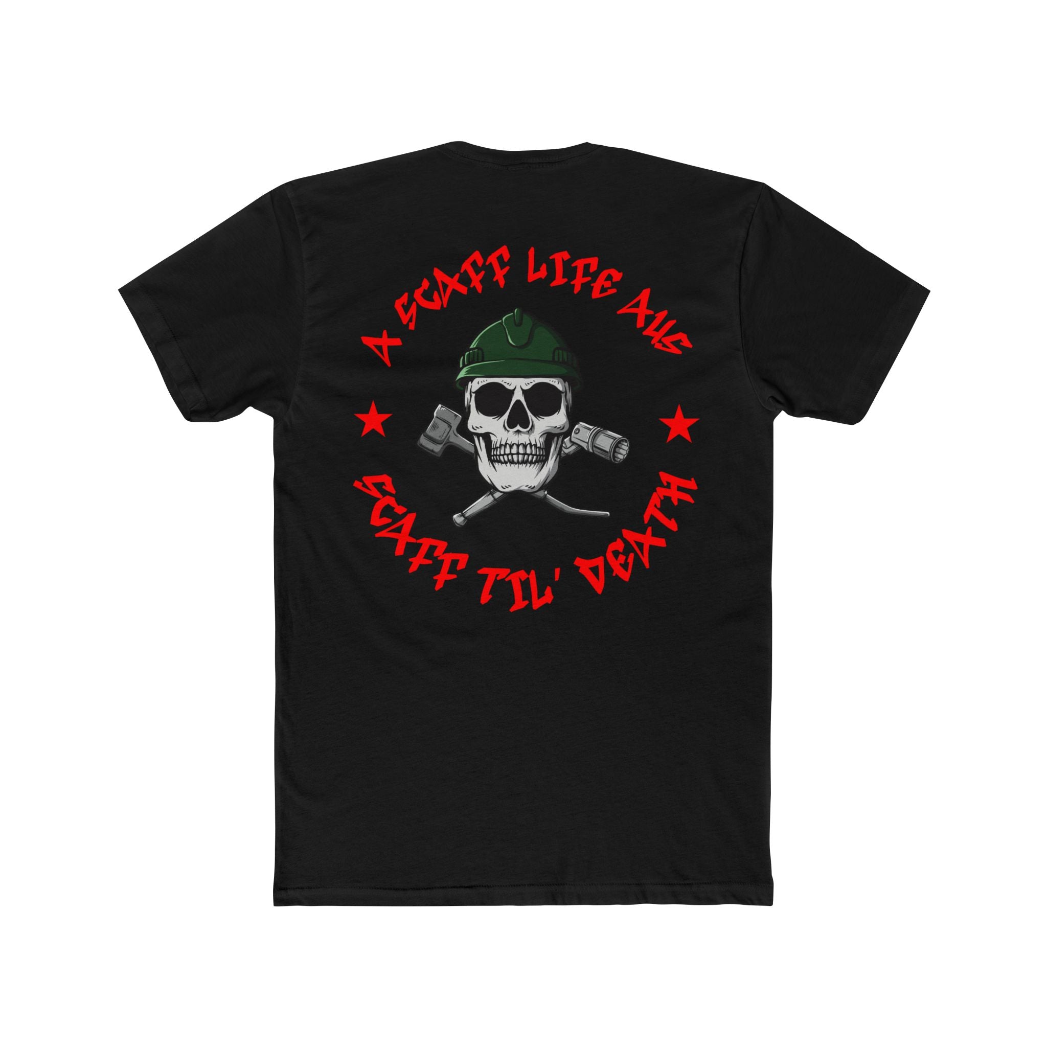 Scaff Til’ Death Unisex Cotton Crew Tee