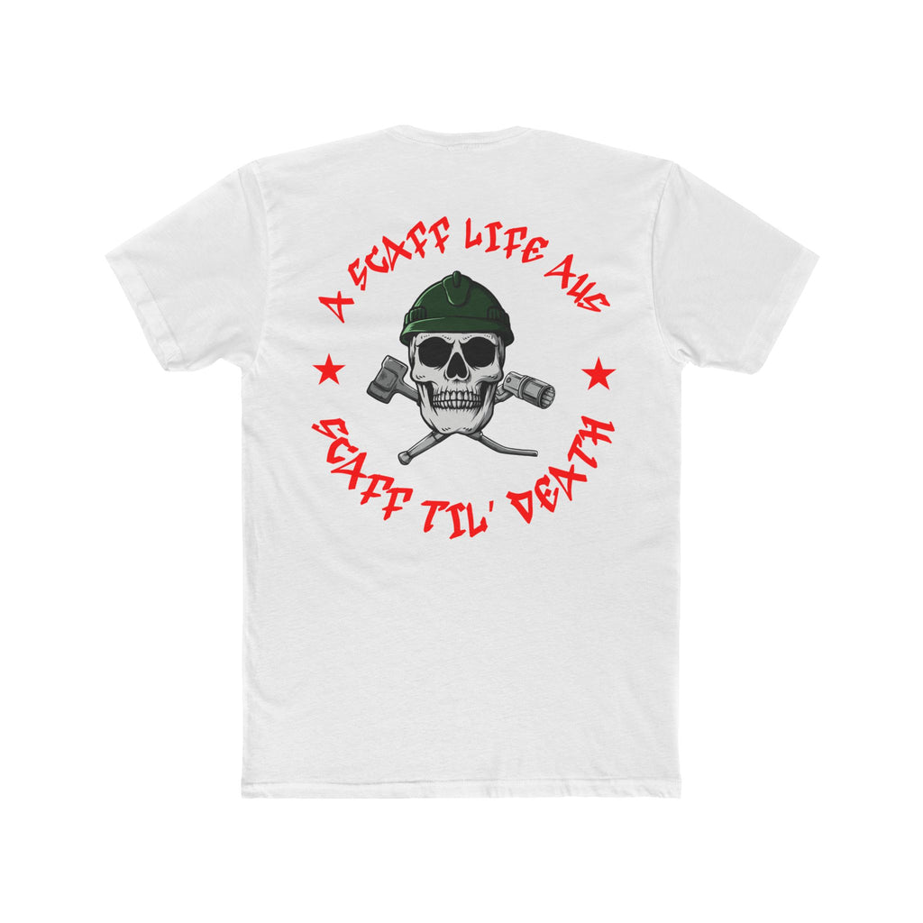Scaff Til’ Death Unisex Cotton Crew Tee