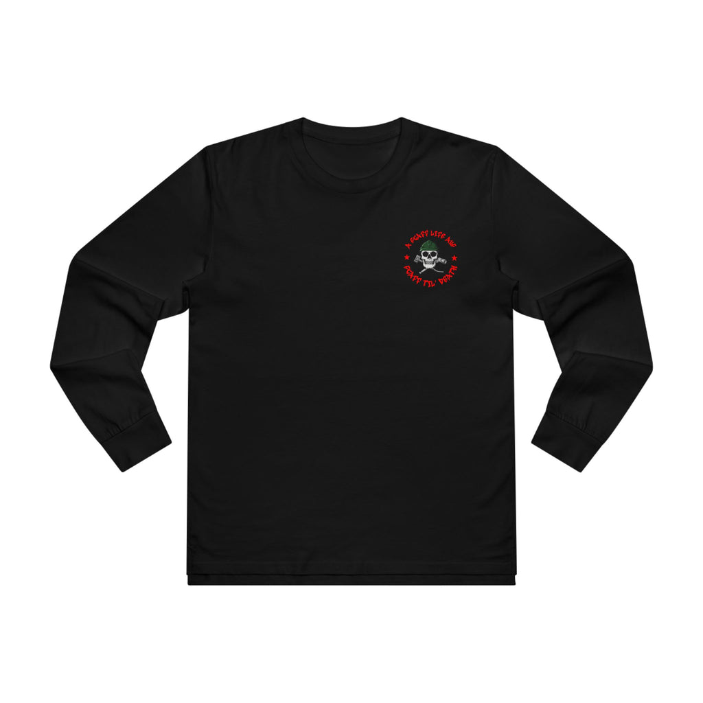 Scaff Til’ Death Hardcore Scaffolder Long Sleeve Tee