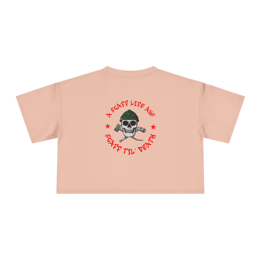 Scaff Til’ Death Women’s Crop Tee